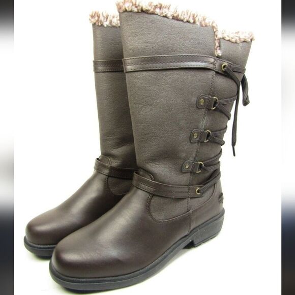 SPORTO JOSIE BACK LACE UP WOMEN'S FAUX FUR BOOT - Picture 1 of 16